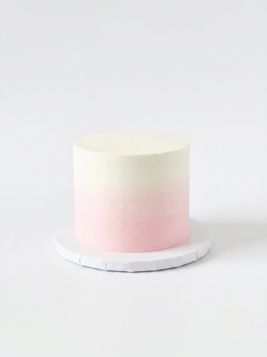 gradient color cake
